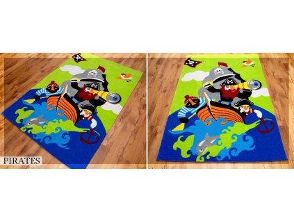 Koberec LOVELY-KIDS 140 x 200 cm - PIRAT