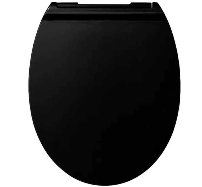 German WC sedátko / duroplast / měkké zavírání / černá