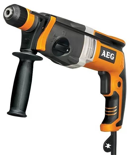 Kombinované vrtací kladivo AEG Powertools KH 28 Super XE / 5000 ot./min. / 1010 W / 2,8 J / SDS Plus / černá/oranžová