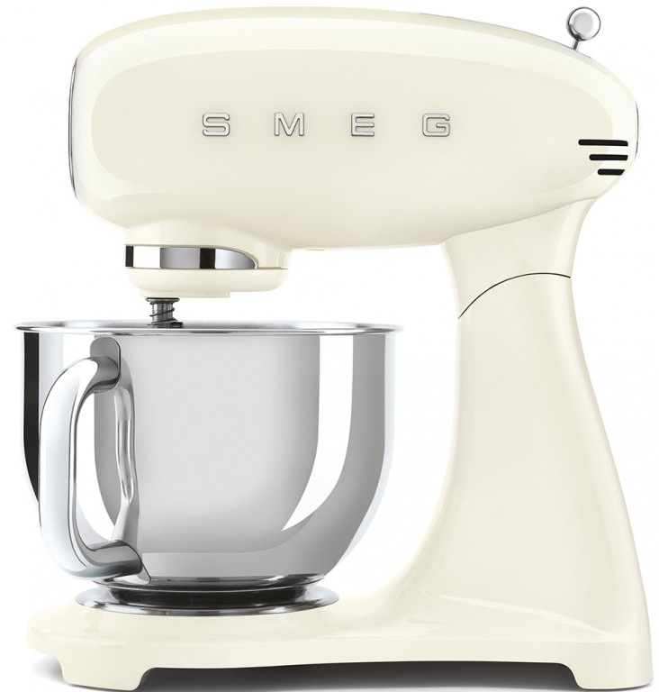 Kuchyňský robot Smeg 50's style SMF03CREU / 800 W / 4,8 l / krémová