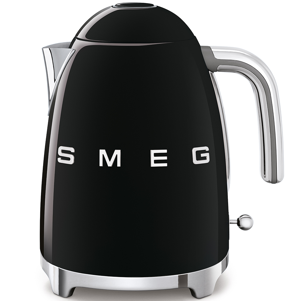 Rychlovarná konvice Smeg 50's style KLF03BLEU / 2400 W / 1,7 l / lesklá černá