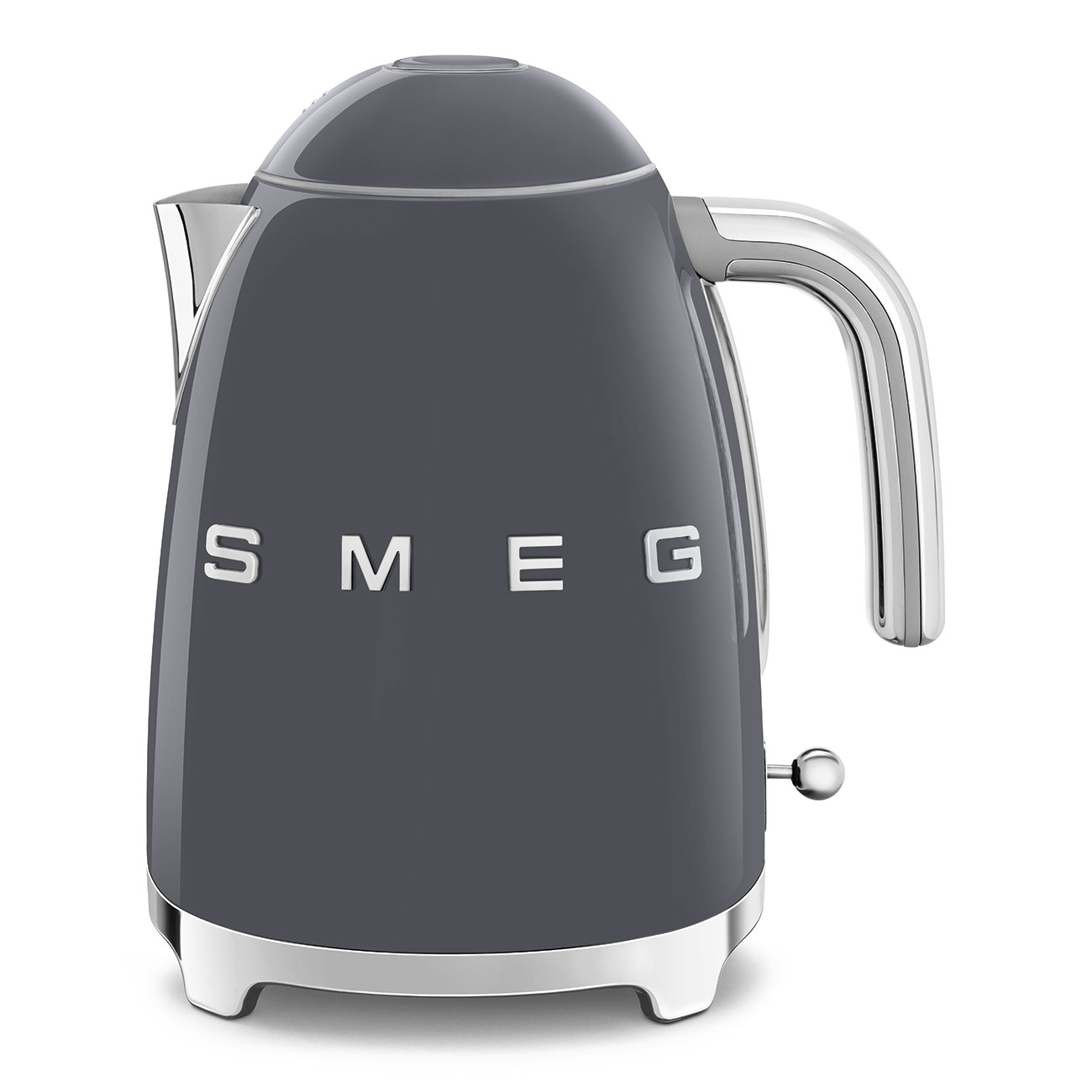 Rychlovarná konvice Smeg 50's style KLF03GREU / 2400 W / 1,7 l / šedá