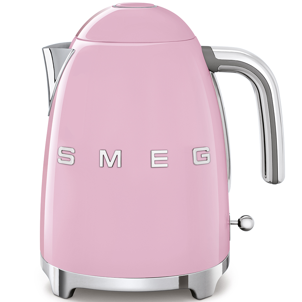 Rychlovarná konvice Smeg 50's style KLF03PKEU / 2400 W / 1,7 l / růžová