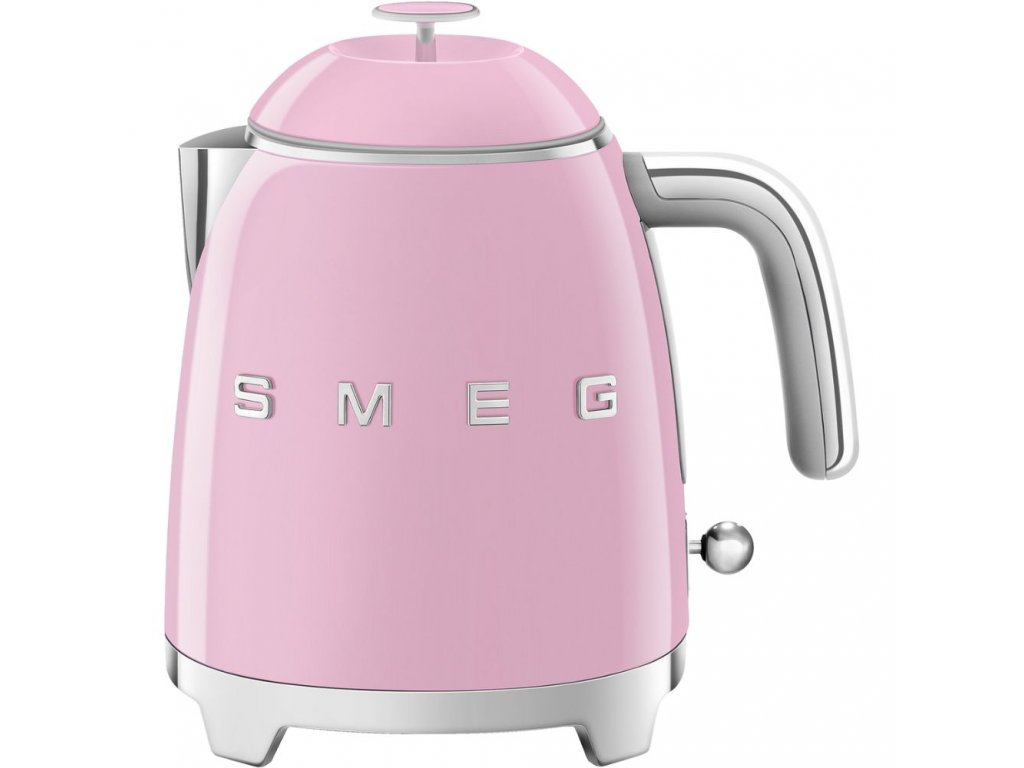 Rychlovarná konvice Smeg 50's style KLF05PKEU / 1400 W / 0,8 l / růžová