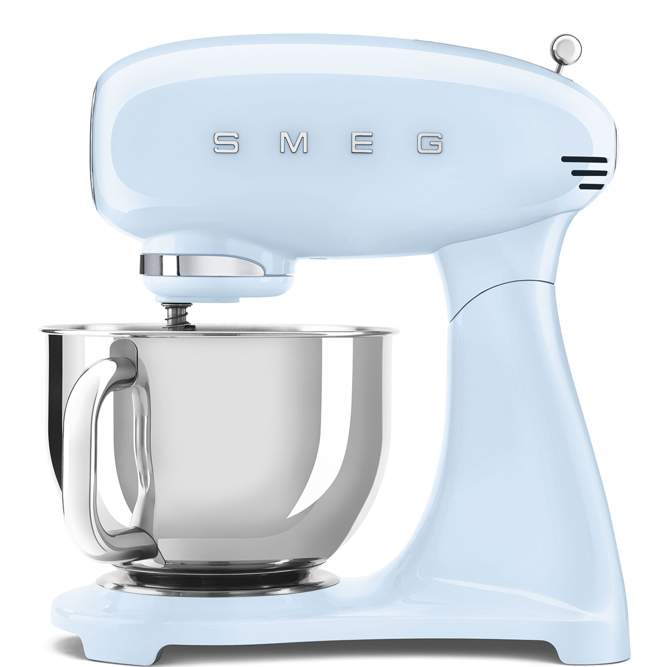 Kuchyňský robot Smeg 50's style SMF03PBEU / 800 W / 4,8 l / pastelově modrá