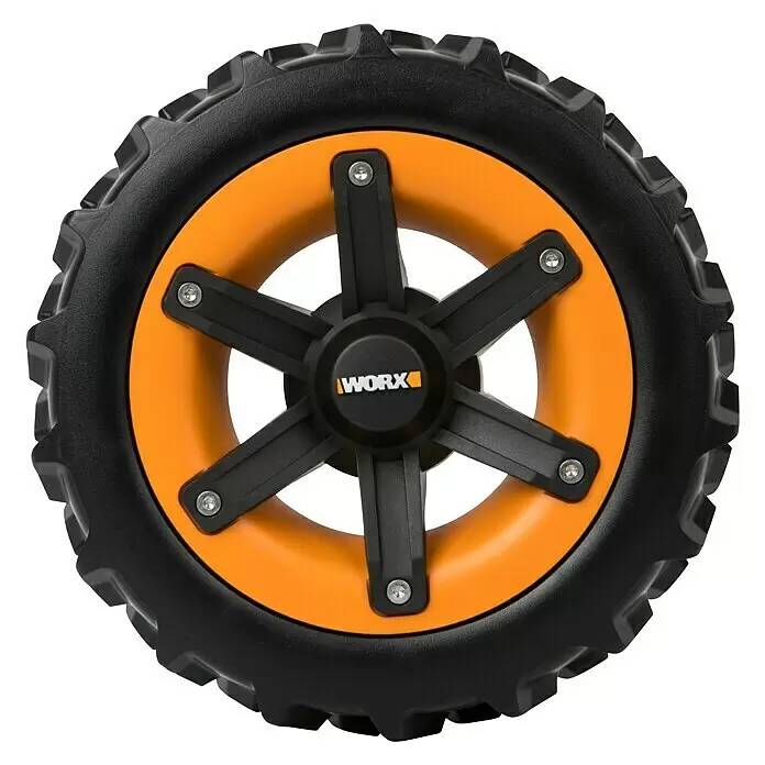 Hnací kola pro robotické sekačky Worx Landroid WA0953 ⌀ 20,5 cm / 2 ks / oranžová