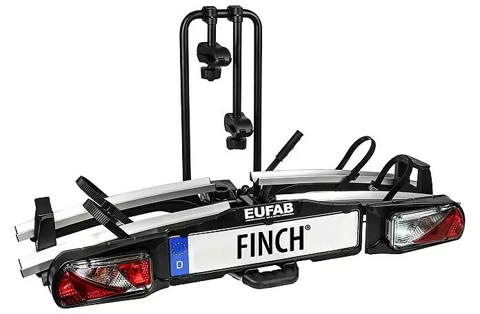 Nosič 2 jízdních kol Eufab Finch / nosnost 60 kg / černá