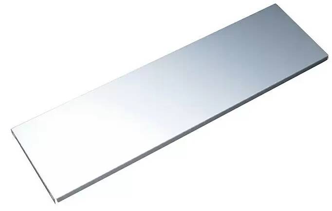 Ocelová police Element System / 80 x 25 cm / nosnost 30 kg / hliník/bílá