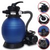 Písková filtrace SFA-01 DMS Germany / 400 W / průtok 10 m³ / 10200 litrů za hodinu / modrá