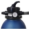 Písková filtrace SFA-01 DMS Germany / 400 W / průtok 10 m³ / 10200 litrů za hodinu / modrá