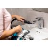 Parní čistič ETA Azurit 2267 90000 / 2v1 / 1500 W / automatická regulace a kontrola tvorby páry / modrá/bílá