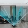 Robotický vysavač A9s s Wi-fi a vibrujícím mopem / ovládání pomocí aplikace / černá