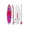 Mistral Dvoukomorový paddleboard Allround Vivid SUP 10,6" / 2 ploutve / nosnost 150 kg / růžová / bílá / fialová