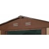 Zahradní domek BestBerg ZDB-7D / 7,2 m² / 301 x 238 x 214 cm / červené dřevo/hnědá