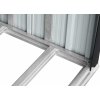 Zahradní dřevník EmaHome D-2A / 1,9 m² / 217 x 89 x 154 cm / šedá