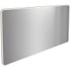 LED světelné zrcadlo Frame / zaoblené hrany / 120 x 68 cm / dotykový senzor / 30 W