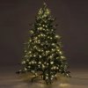 Luxusní umělý vánoční 3D stromek QVC / jedle kavkazská / 180 cm / 850 LED Deluxe / 10 funkcí / zelená