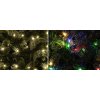 Luxusní umělý vánoční 3D stromek QVC / jedle / 180 cm / 400 LED / 9 funkcí / zelená