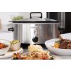 Pomalý hrnec CrockPot CSC085X / 3,5 l / 3 nastavení teploty / hliníková nádoba / nerez