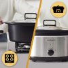 Pomalý hrnec CrockPot CSC085X / 3,5 l / 3 nastavení teploty / hliníková nádoba / nerez