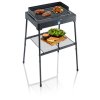 Elektrický stojanový BBQ gril Severin PG 8568 / 2200 W / 44,5 x 26 cm / černá