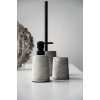 WC štětka Wenko Villena / 11,5 x 38 cm / beton / šedá
