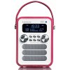 Přenosné rádio Lenco PDR-051PKWH / Bluetooth / DAB+/FM / růžová/bílá