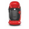 Kapslový kávovar Espresso Bosch Tassimo Style TAS1103 / 3,3 bar / 0,7 l / černá/červená