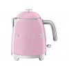 Rychlovarná konvice Smeg 50's style KLF05PKEU / 1400 W / 0,8 l / růžová