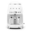 Kávovar na překapávanou kávu Smeg 50's style DCF02WHEU / 1050 W / 1,4 l / lesklá bílá