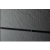 Vyvýšený plastový záhon Garantia Ergo Quadro L / 80 x 80 x 25 cm / plast / 140 l / antracitová