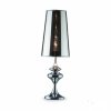 Stolní lampa Ideal Lux Massive 032436 / 60 W / chrom/PVC
