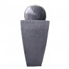 Zahradní fontána BestBerg EF-29 / polyresin / 33 x 33 x 84 cm