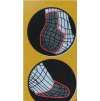 Dlouhé pracovní ponožky CAT Caterpillar 43-46 zesílené / černá / 3 ks