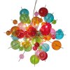 Závěsné stropní svítidlo Näve Explosion / Ø koule 5-10 cm / 10 svítidel / 20 W / Ø 65 cm / G9 / vícebarevná