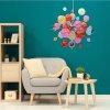 Závěsné stropní svítidlo Näve Explosion / Ø koule 5-10 cm / 10 svítidel / 20 W / Ø 65 cm / G9 / vícebarevná