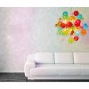 Závěsné stropní svítidlo Näve Explosion / Ø koule 5-10 cm / 10 svítidel / 20 W / Ø 65 cm / G9 / vícebarevná