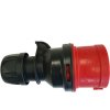 Prodlužovací kabel ABL CEE 16 A / 5 x 2,5 mm² / 16 A / 15 m / černá/červená