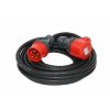 Prodlužovací kabel ABL CEE 16 A / 5 x 2,5 mm² / 16 A / 15 m / černá/červená