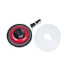 Robotický mop Vileda ViRobi Slim / 2 programy / výška 4,5 cm / 60 m2/hod. / 2200 mAh / černá/červená