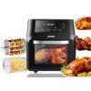 Digitální XXXL horkovzdušná fritéza DMS Germany HF-12 DELUXE 1800 W - 12 litrů, 9 programů