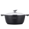 Hrnec s mramorovým povrchem Royalty Line RL-BS44M o průměru 44 cm / 23,4 L