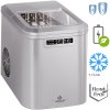 Kesser výrobník ledu / LED displej / stříbrný / až 15 kg / 24h