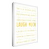 Obraz Feel Good Art Laugh Much 30,5 x 20 cm