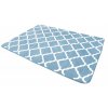 Plyšový koberec 3D MAROKO 160 x 230 cm - Modrý