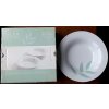 Sada 2 hlubokých talířů Arzberg o průměru 24 cm s potiskem - zelené listy