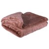 Deka z mikrovlákna 150x200 světle hnědá