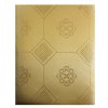 EmaHome - Ubrus s ochranou proti skvrnám 140x220 cm / zlatá se vzorem