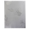 EmaHome - Ubrus oválný s ochranou proti skvrnám 140x180 cm / bílá se vzorem