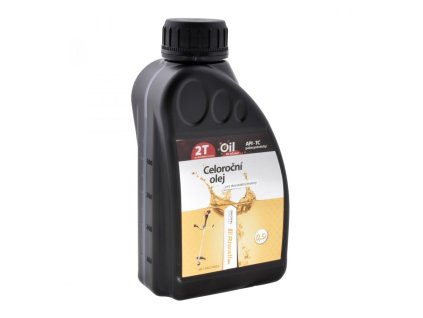 Celoroční olej pro 2-taktové motory Riwall - 0,5 l